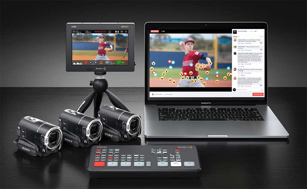 Blackmagic Design ATEM Mini - Action