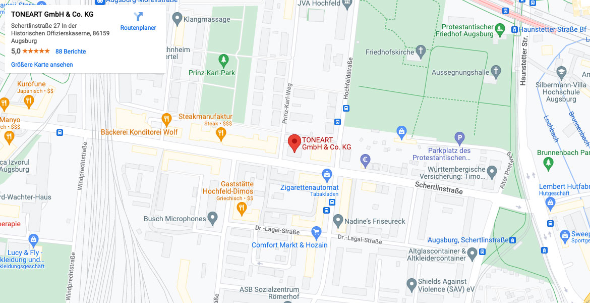 TONEART Kameraverleih